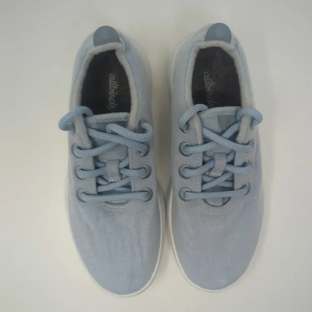 Allbird Wool Runners Blue Sneaker Womens Size 7